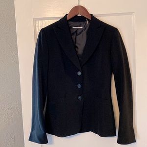 T Tahari womens black blazer